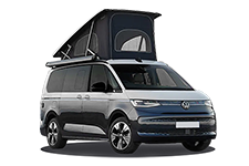 Car Hire Merthyr Tydfil - Grey VW Campervan - Van hire Merthyr tydfil